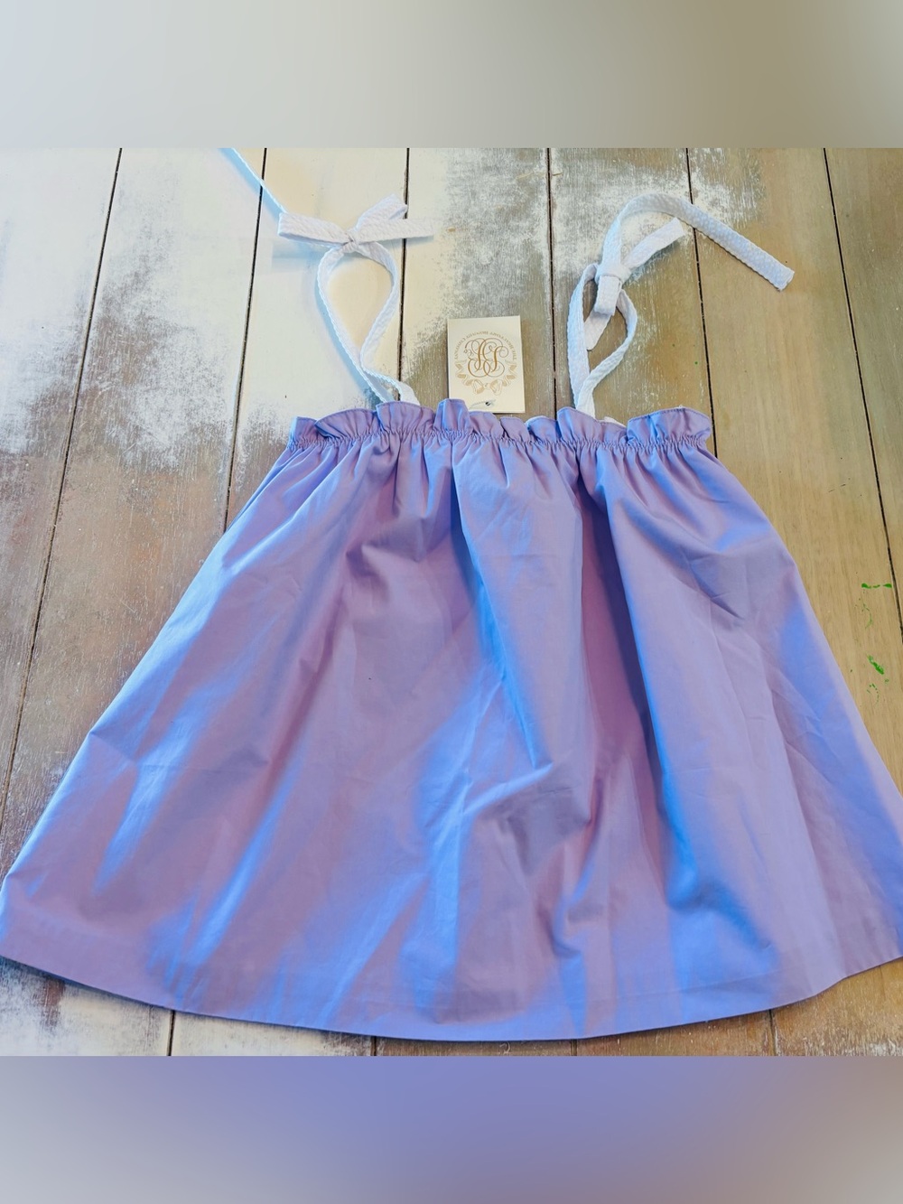 The Beaufort Bonnet Company Lavender little Lainey top